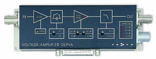 低周波数電圧アンプ・Low-Frequency Voltage Amplifiers Series DLPVA